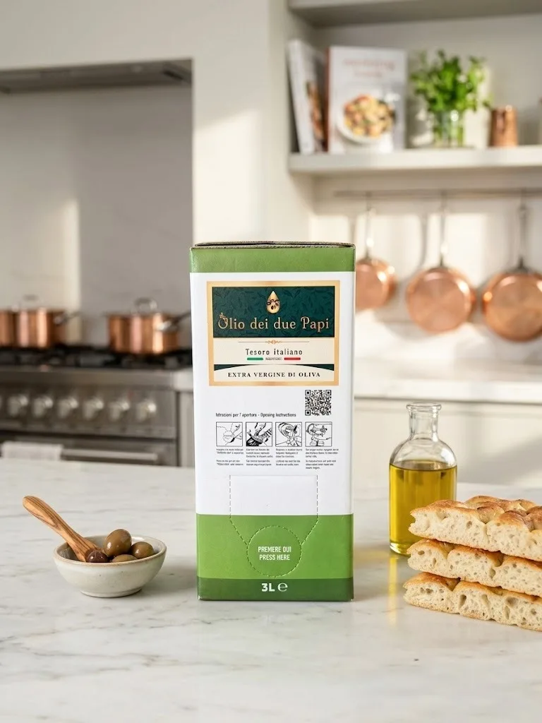 Olio Extra Vergine di Oliva Italiano 100% Naturale 3 litri