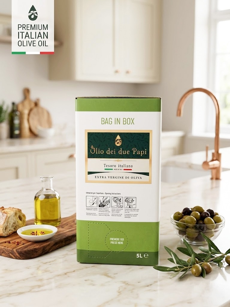 Olio Extra Vergine di Oliva Italiano 100% Naturale 5 litri
